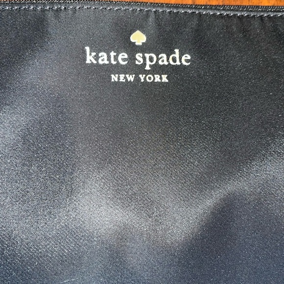 Kate Spade Wristlet tablet pouch Nylon black make up/ Cosmetic bag
NWOT - Picture 4 of 15